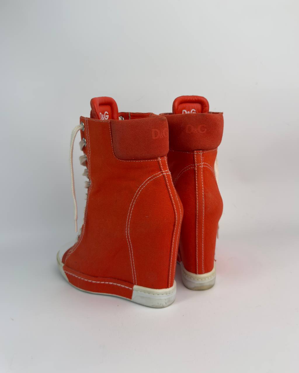 D&G Runway Sneaker Heels — 40