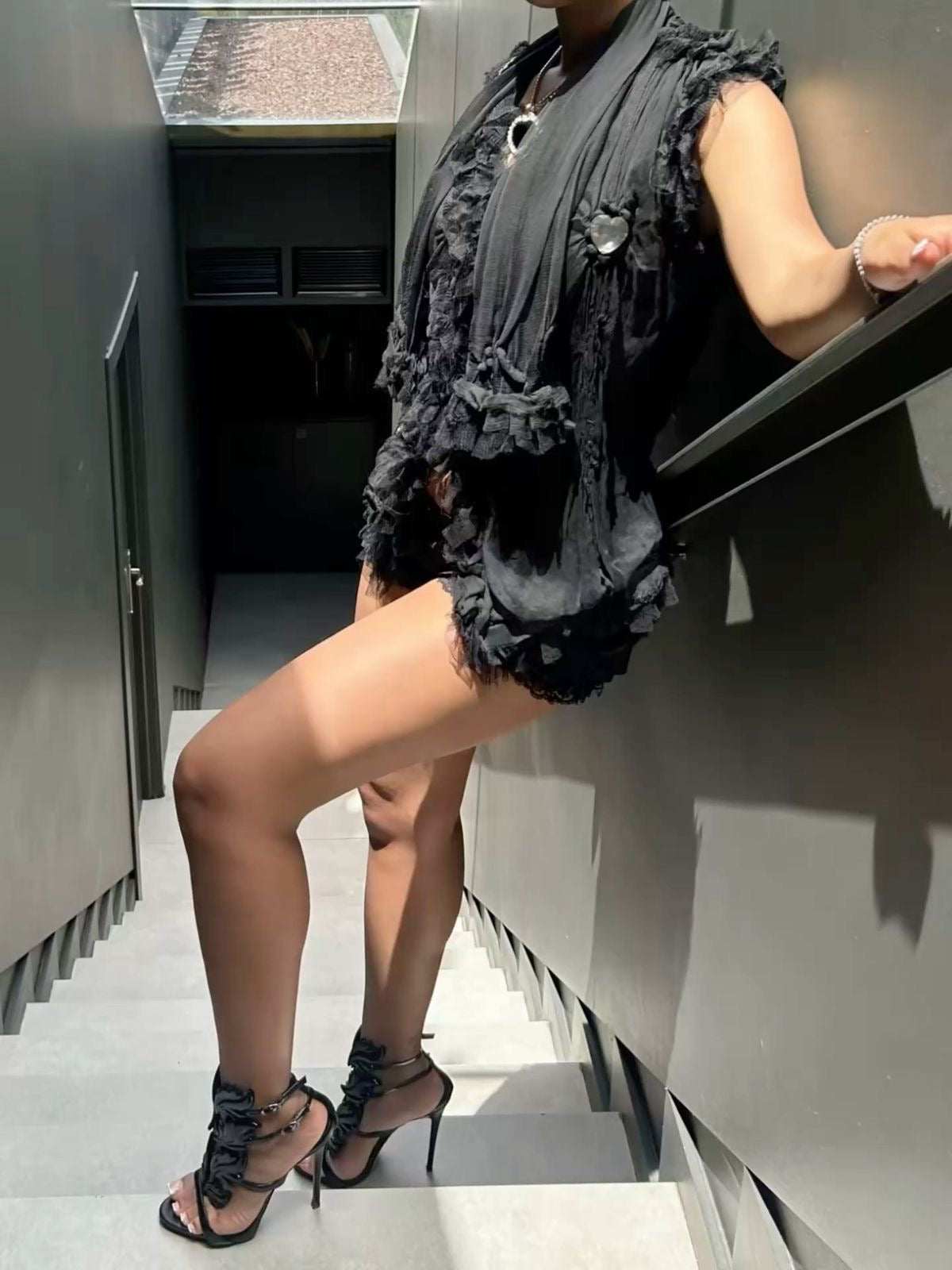 Giuseppe Zanotti Cruel Summer Wing Alien Heels — 36