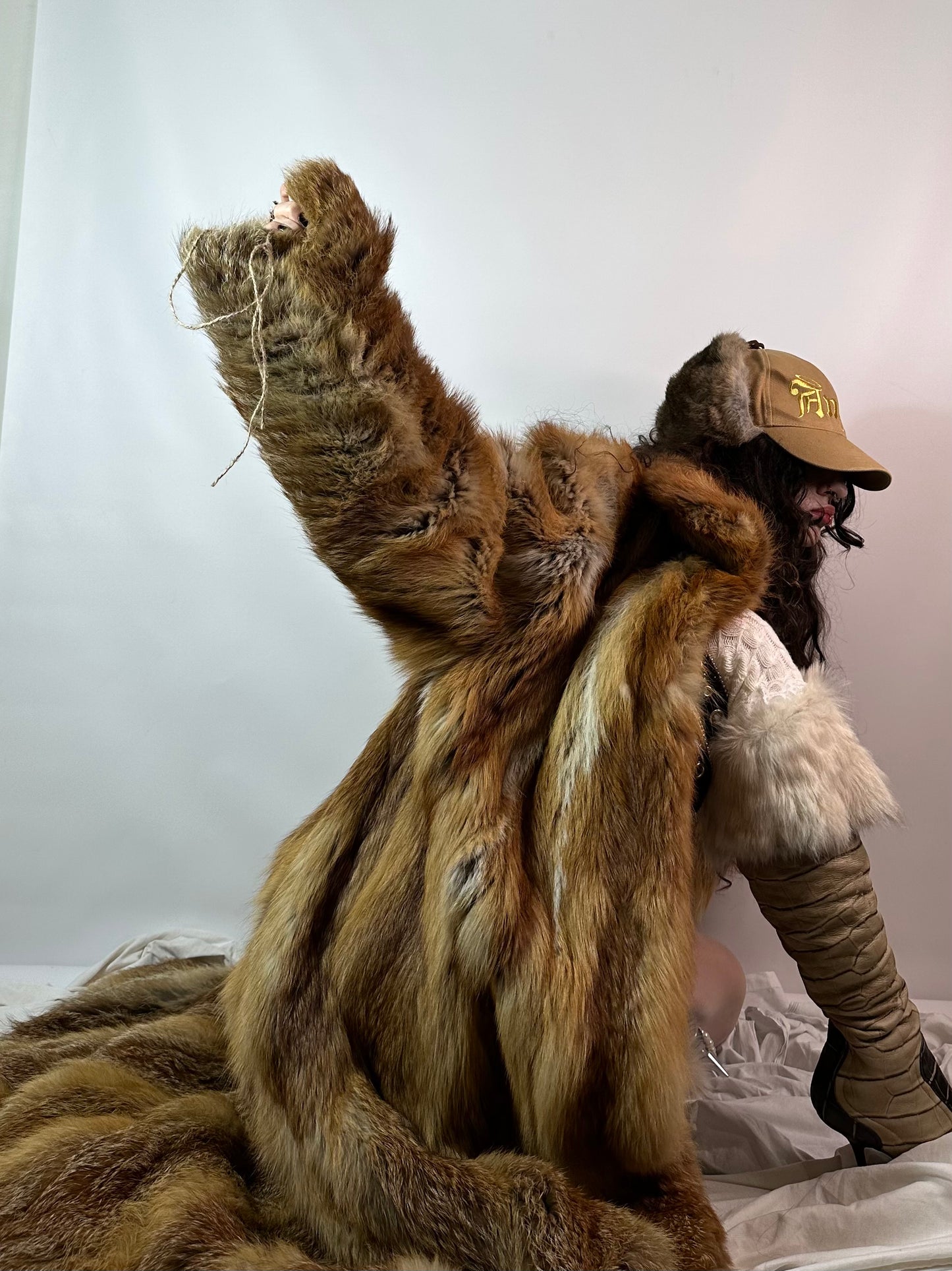 Vintage Long Fur Coat