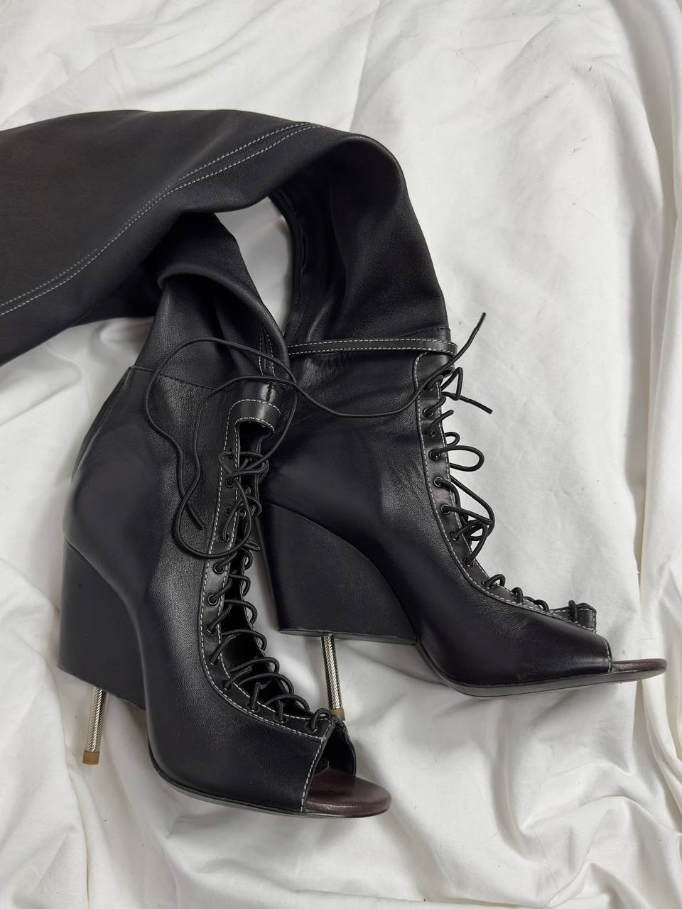 Givenchy S/S 2015 Runway Over The Knee Nunka Boots 37/38