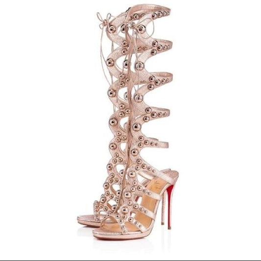 Christian Louboutin Amazoula S/S16 Gladiator Heels — 37/38