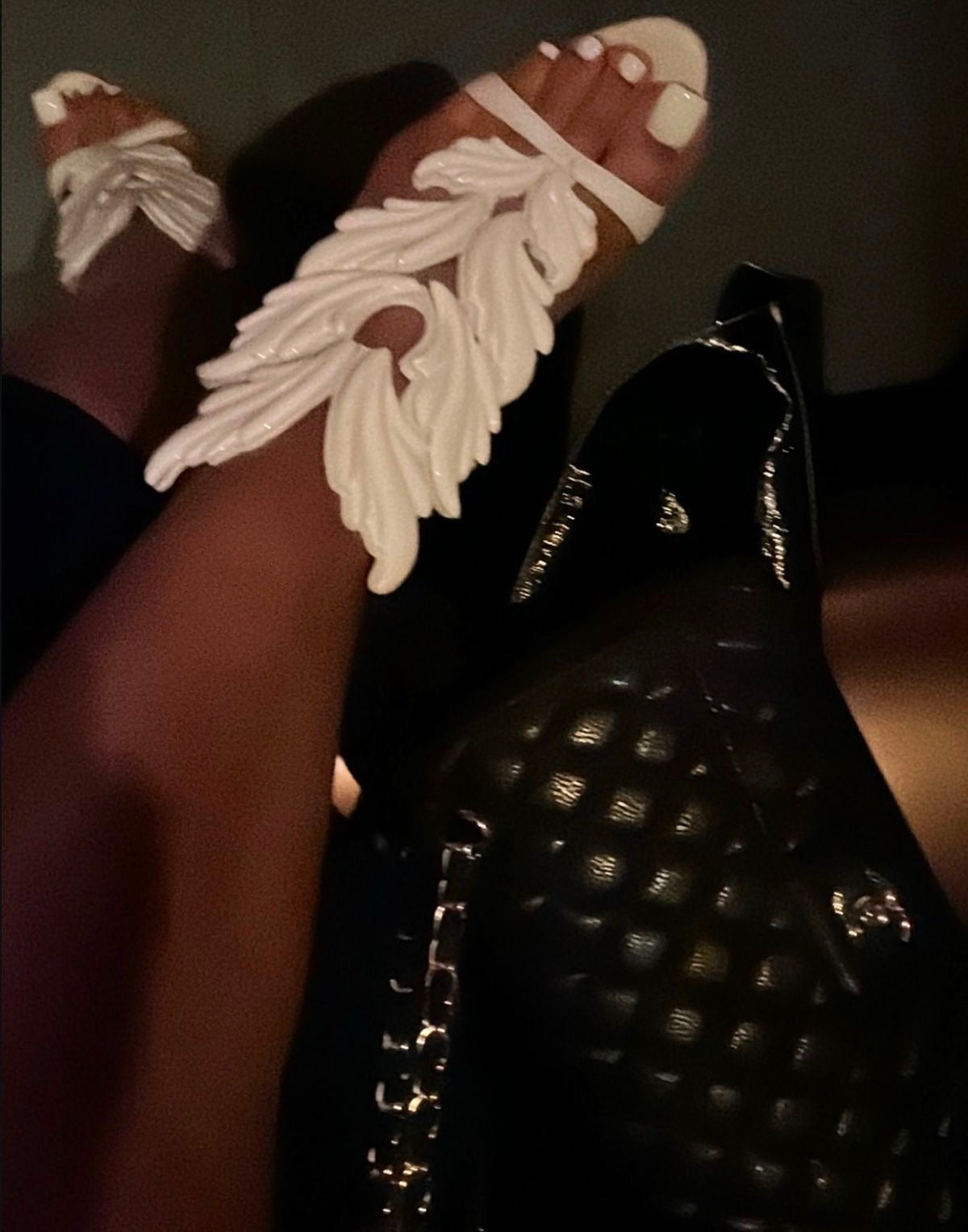 Giuseppe Zanotti White Cruel Summer Heels — 37 NWB