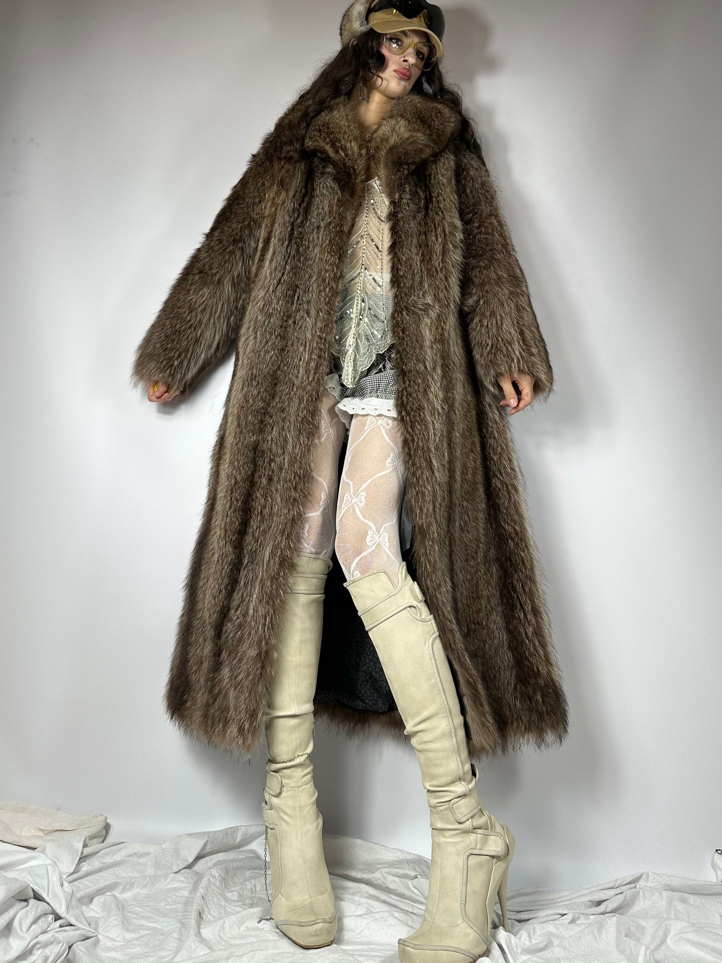 Vintage Maxi Fur Coat