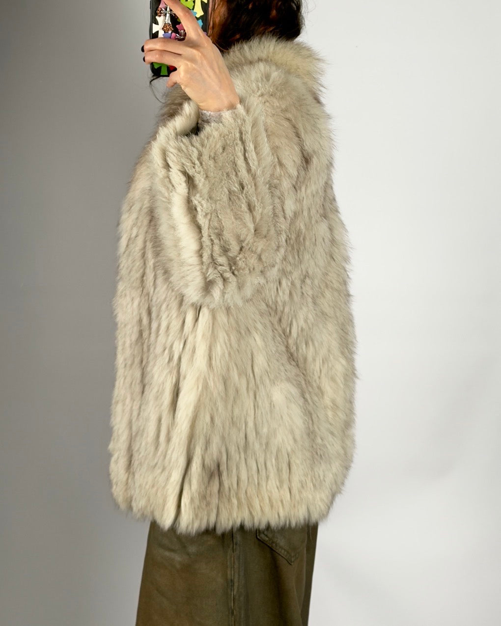 Vintage “Saga Fox” Arctic Fox Coat — S/L