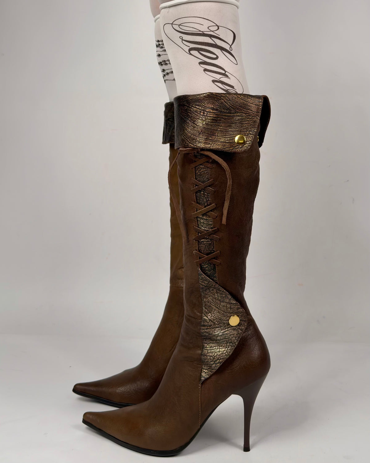 Vintage Leather Boots — 37, 38, 39