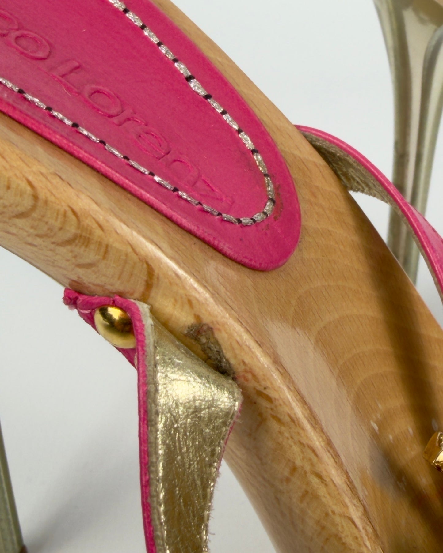 Gianmarco Lorenzi Vintage Beetle Heels — 39