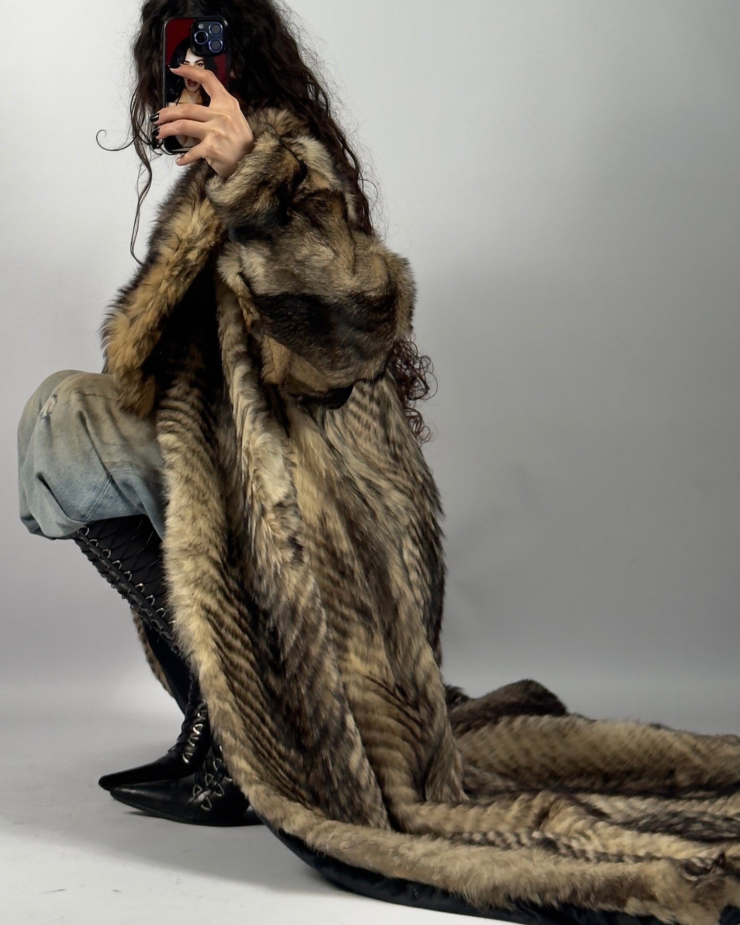 Vintage Fur Coat — M/L