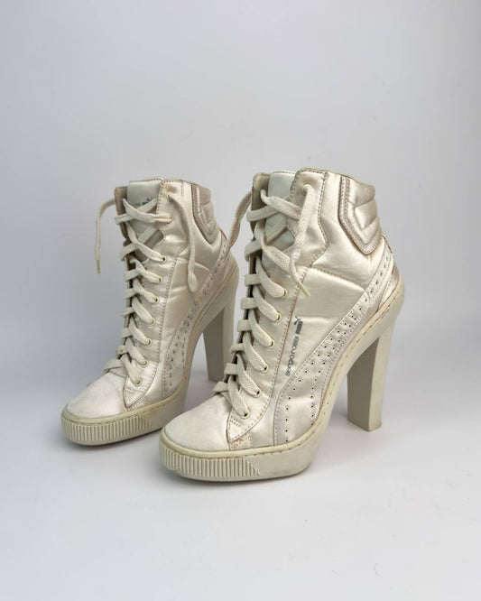 Sergio Rossi x Puma Archive Sneaker Heels — 36