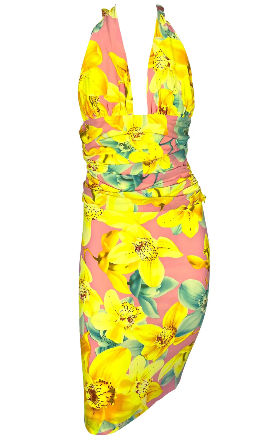 Versace Spring 2004 Look 10 Silk Top&Skirt Set XS/M