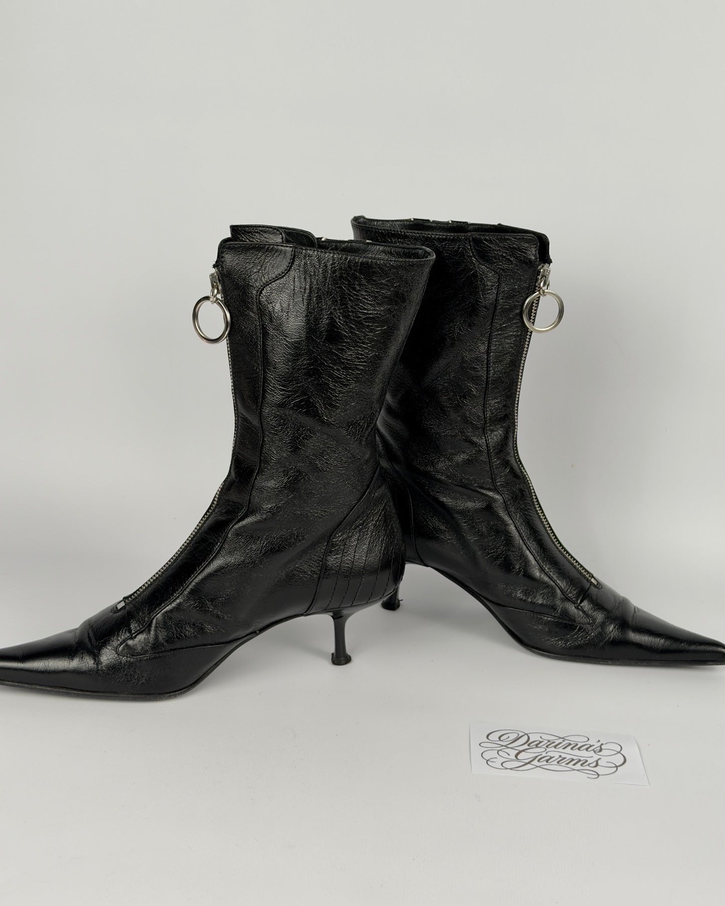 Vintage Racing Boots — 37