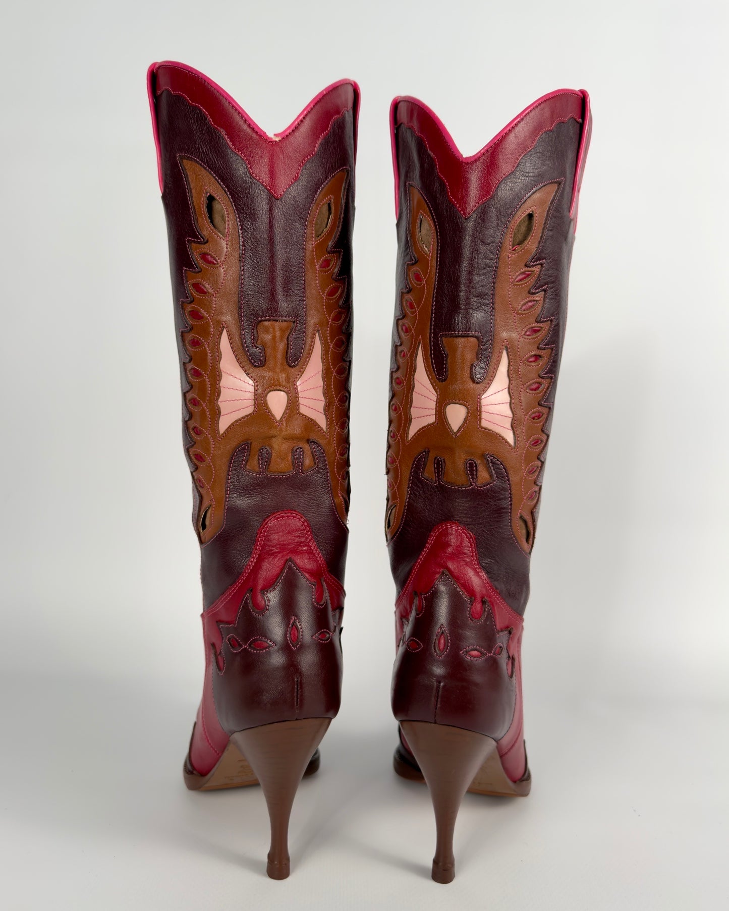 D&G SS 04 Cowboy Boots — 37