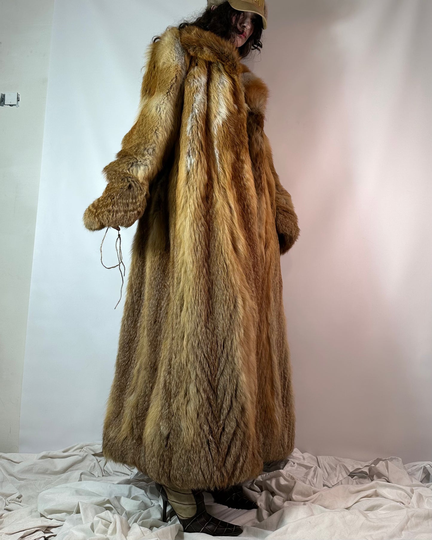 Vintage Long Fur Coat