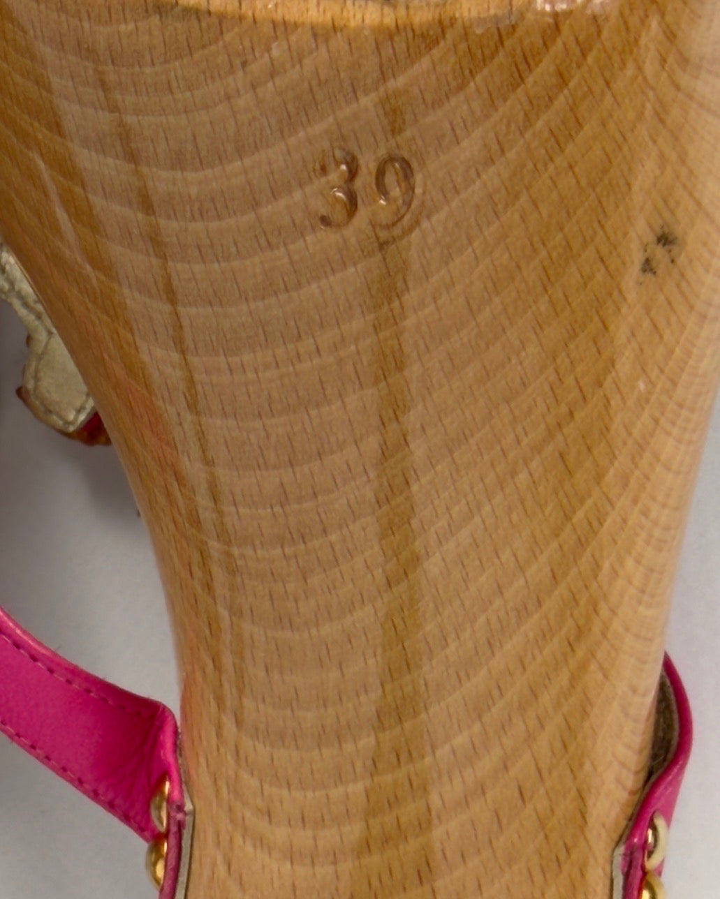 Gianmarco Lorenzi Vintage Beetle Heels — 39