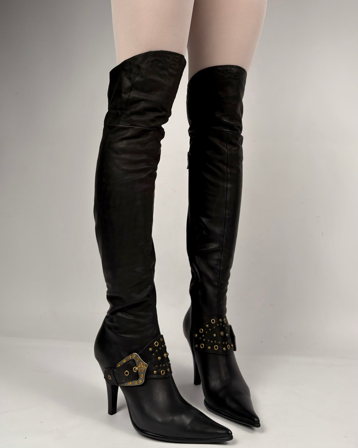 Vintage Leather Boots — 39, 40