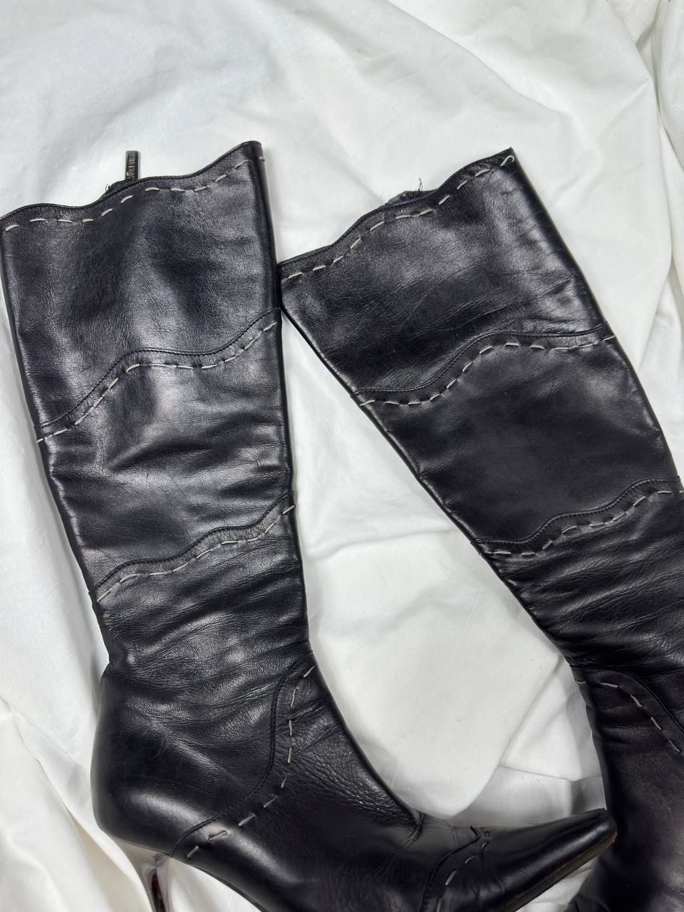 Vintage Italian Leather Boots 39/40