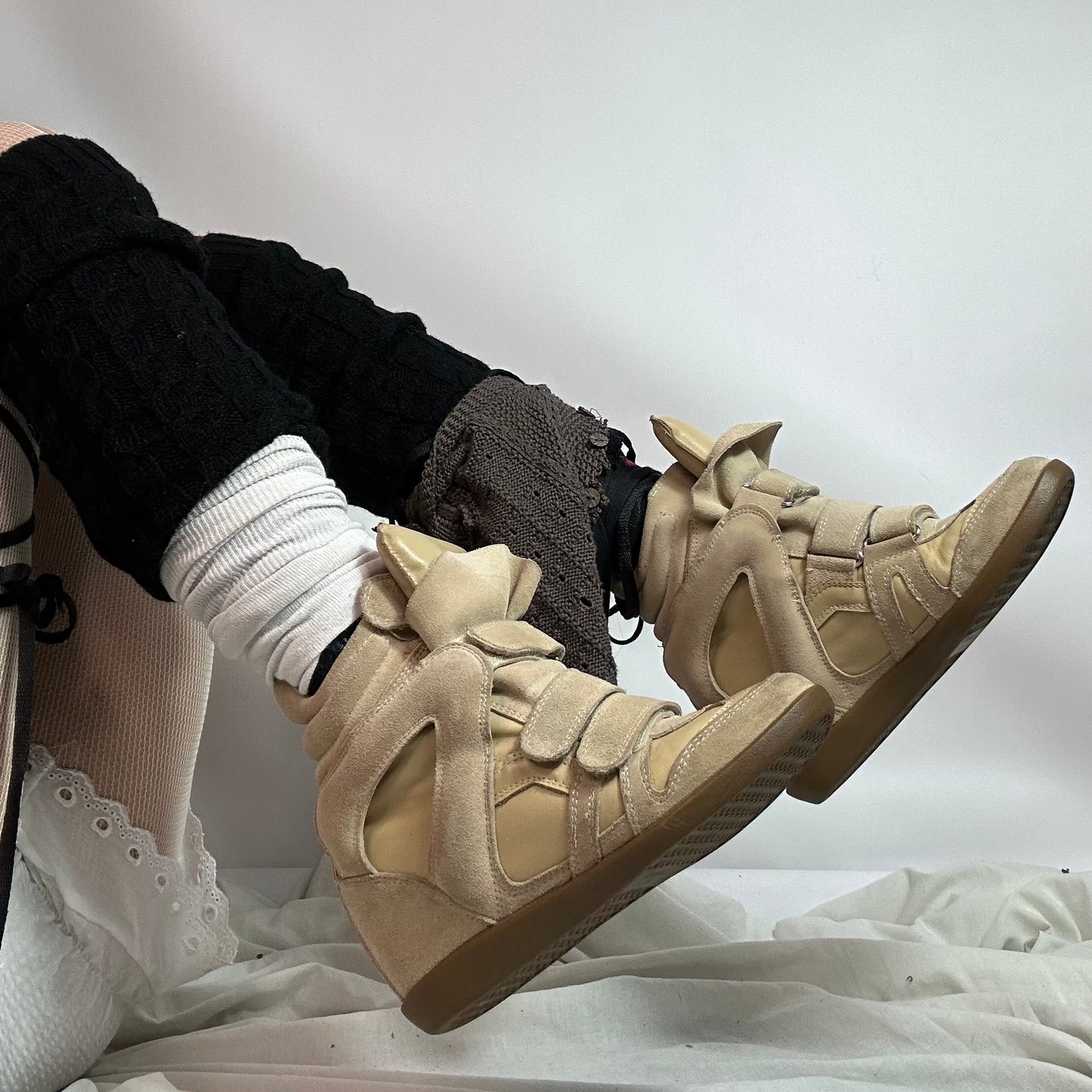 Luciano Carvari Wedge Sneakers