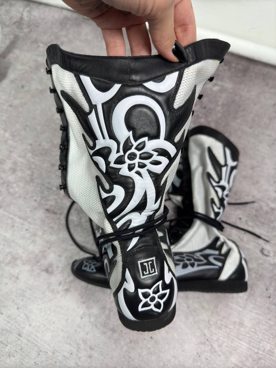 Jette Joop Vintage Boxing Boots 39