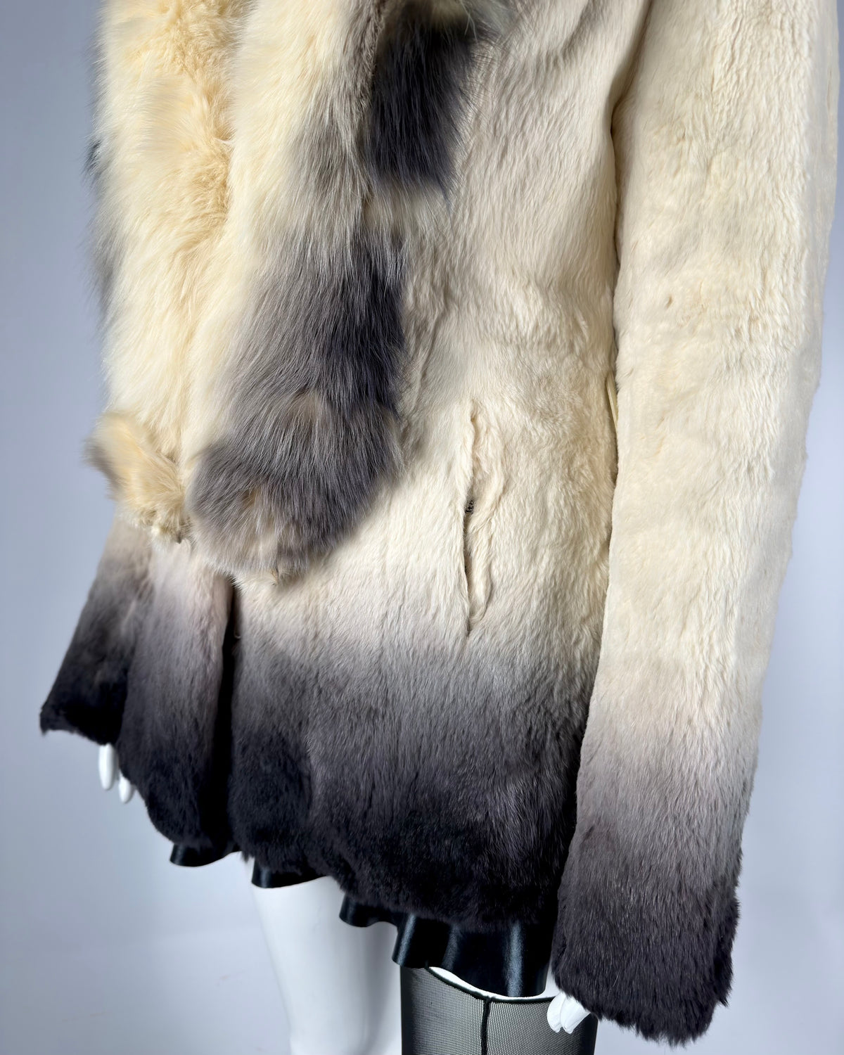 Vintage Fox Fur Jacket — XS/M