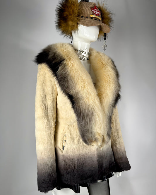 Vintage Fox Fur Jacket — XS/M