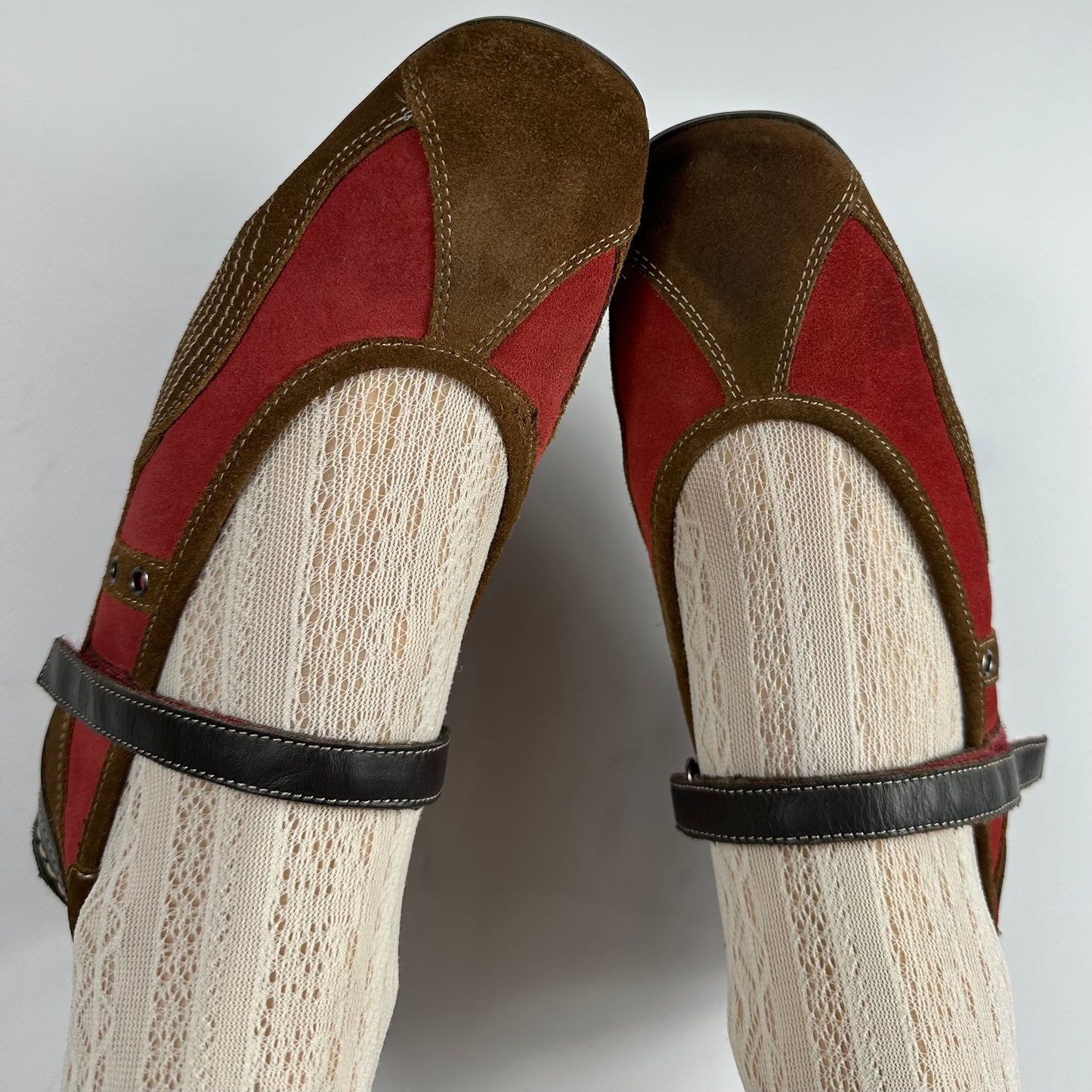 Vintage Suede Ballet Flats 40/41