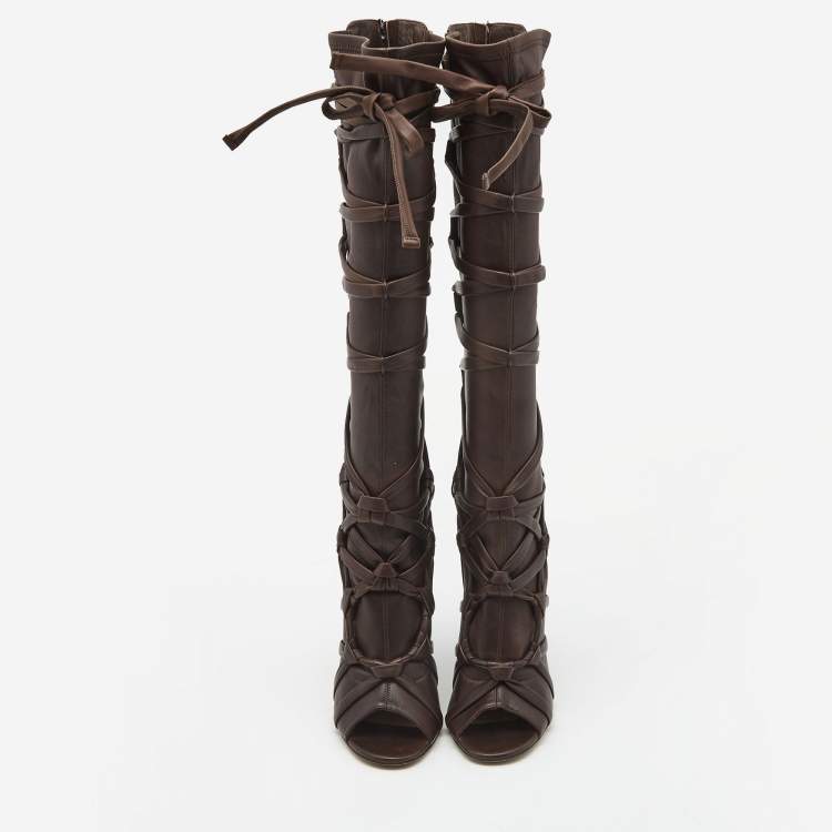 Jimmy Choo Anneli Gladiator Boots — 38 & 41