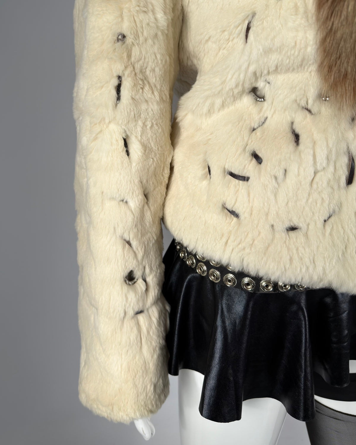 Vintage Fox Fur Jacket — XS/M