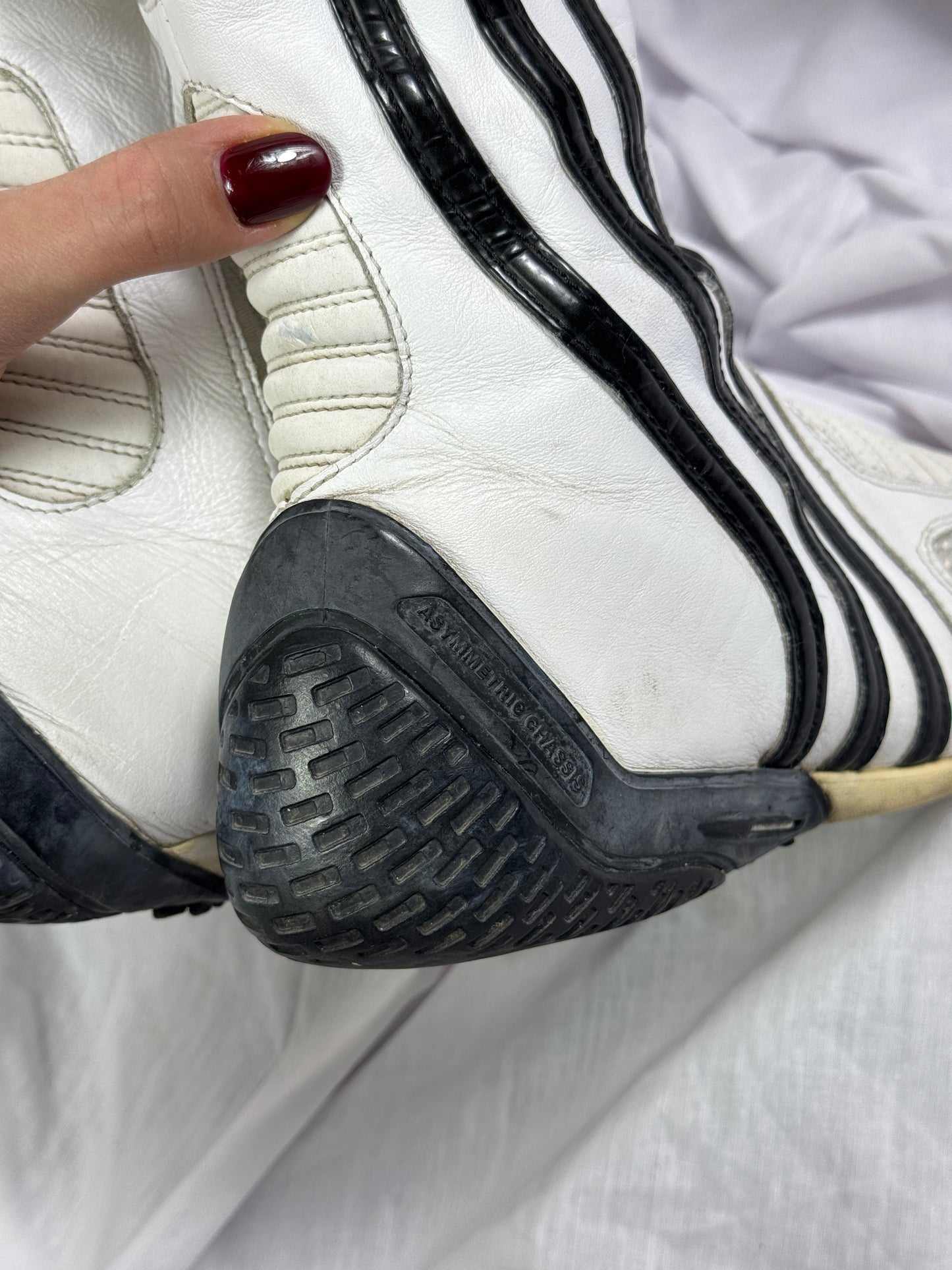 Vintage Adidas Moto Boots 36