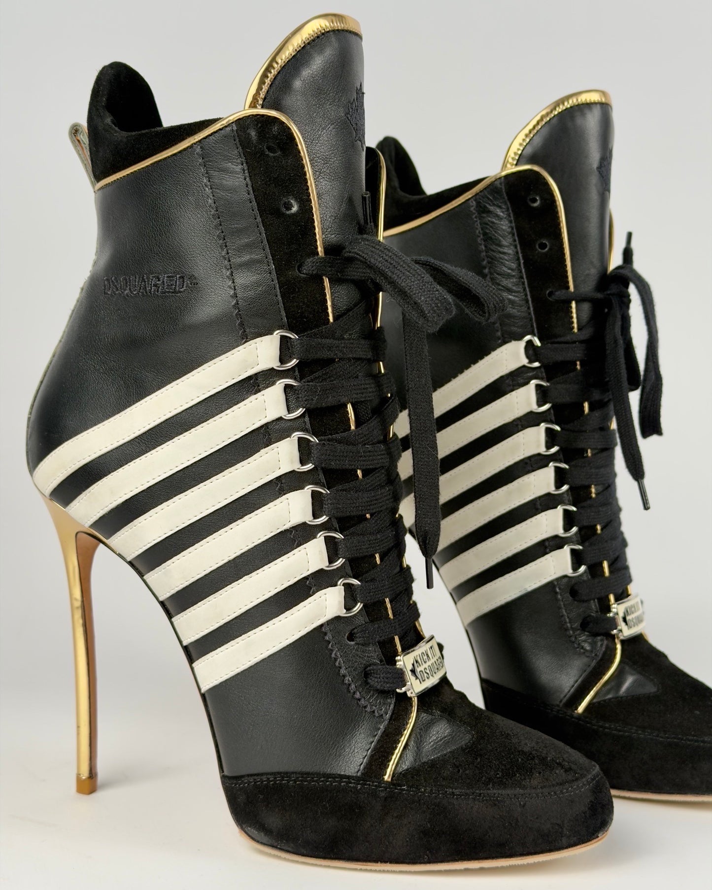 Dsquared2 Julie Sneaker Heels — 40/41