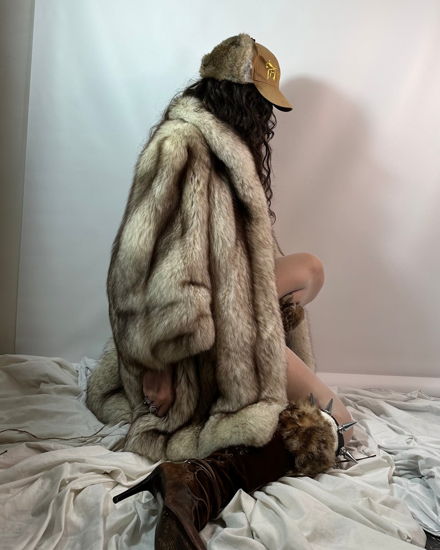 Vintage Fur Coat by Saga Fox
