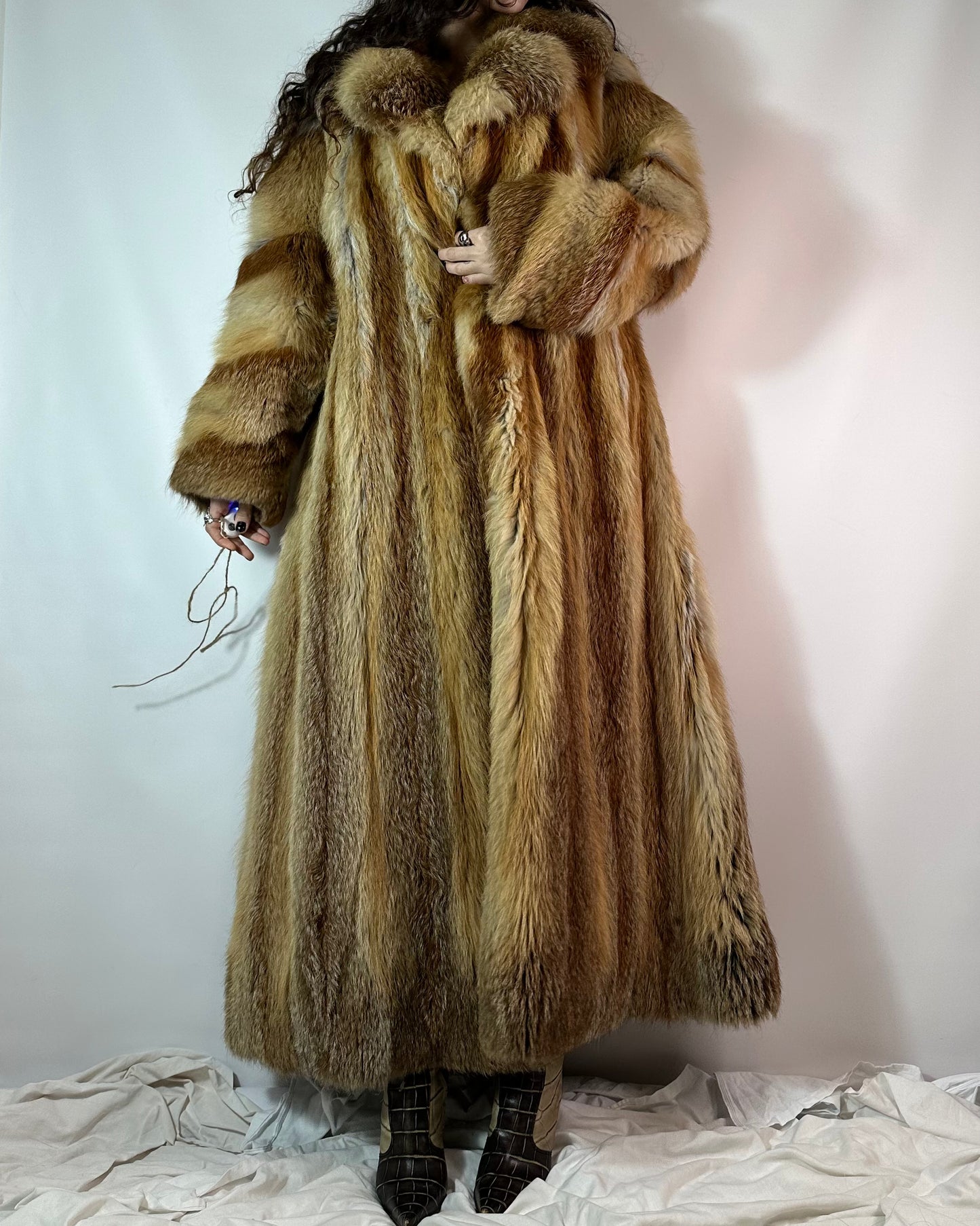 Vintage Long Fur Coat