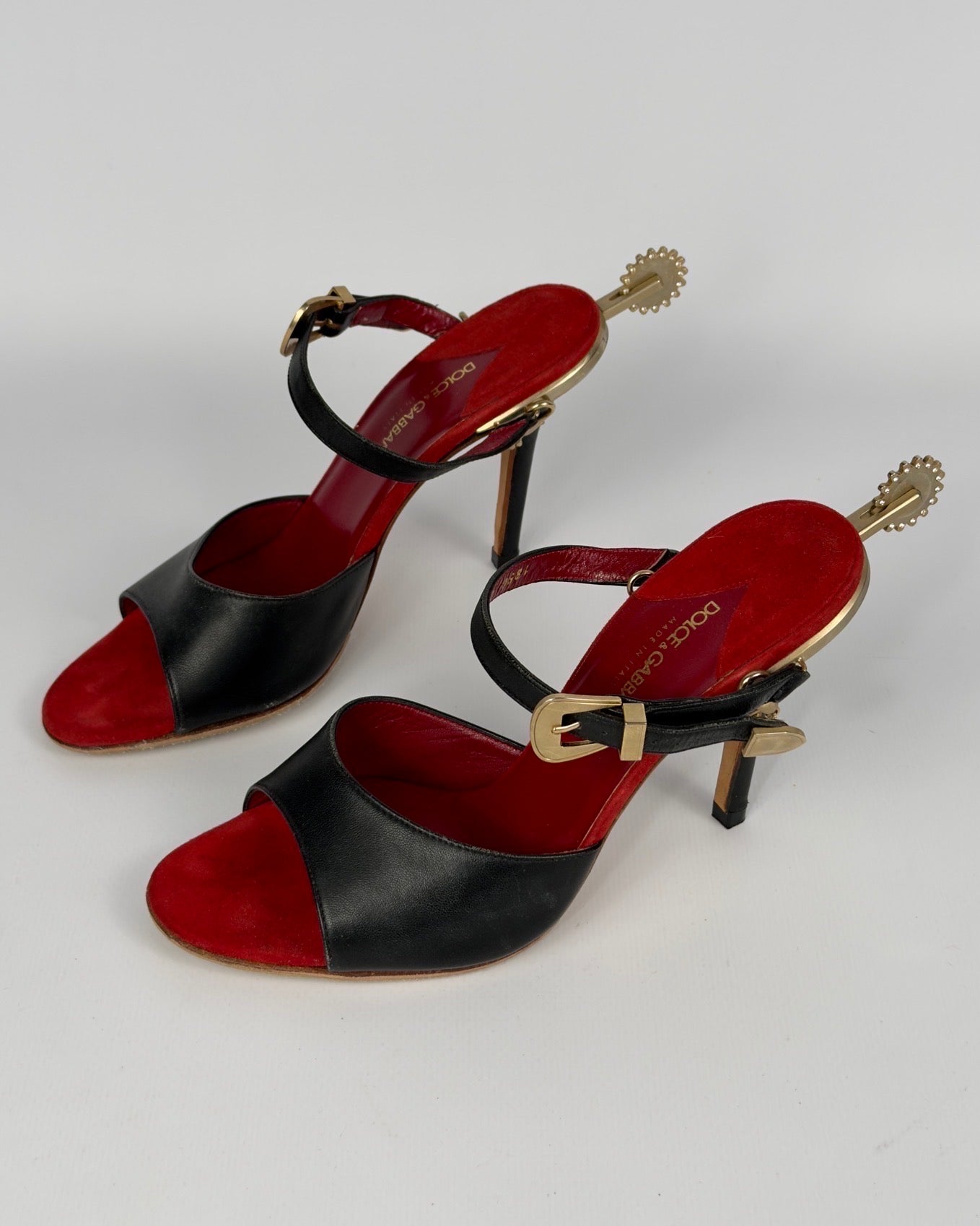 Dolce & Gabbana c.2004 Vintage Spur Heels — 37.5/38