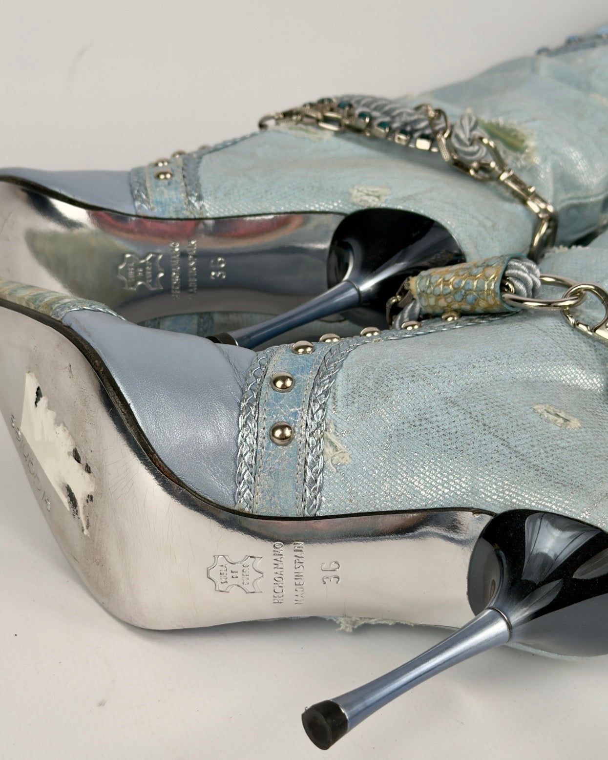 El Dante’s Couture Vintage Cowboy Boots — 36