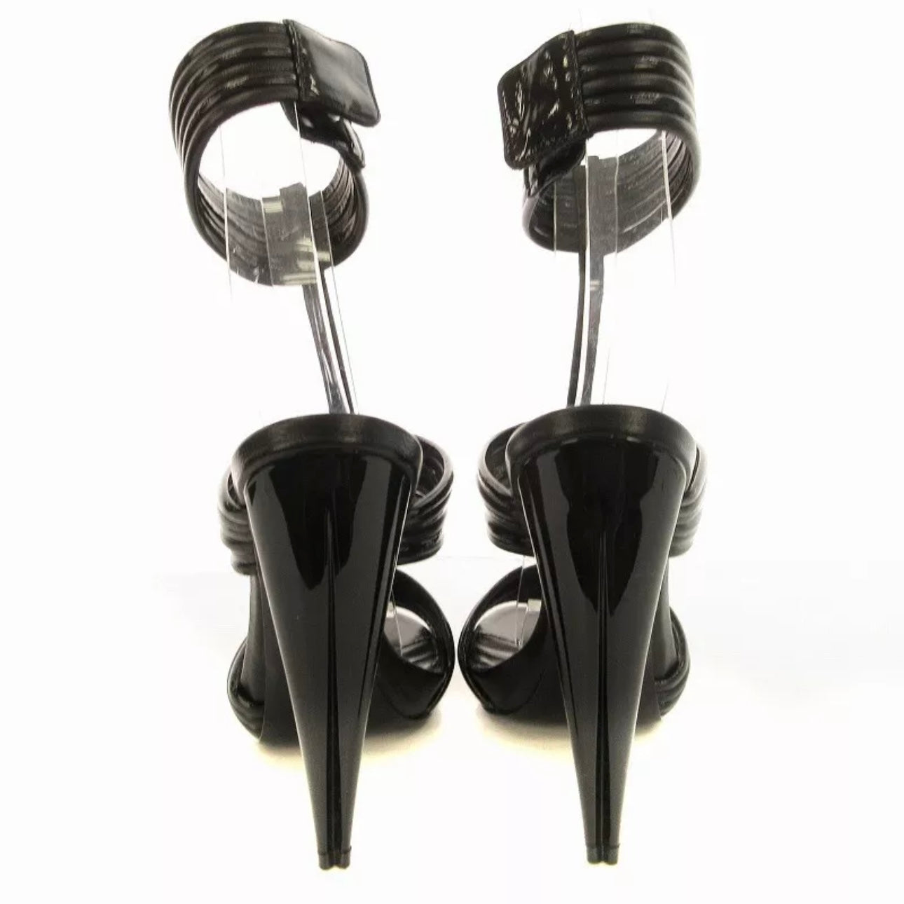 Alexander McQueen Gladiator Strappy Heel Sandals 38