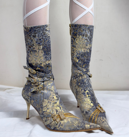 Vintage Italian Ferde Boots 38/39
