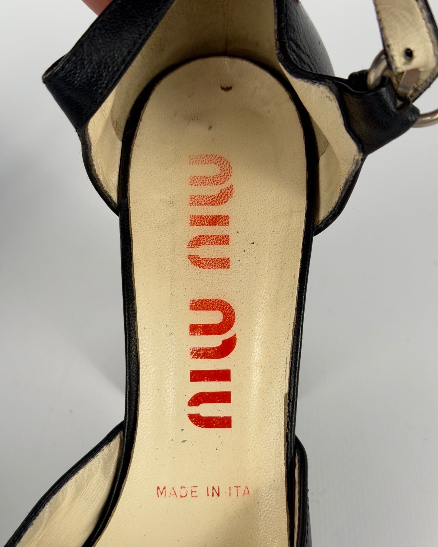 Miu Miu Vintage Mary Jane Heels — 37/38