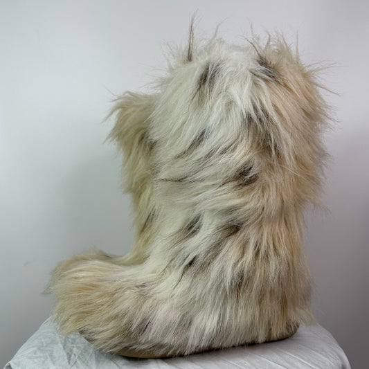 Vintage Fur boots 38/39
