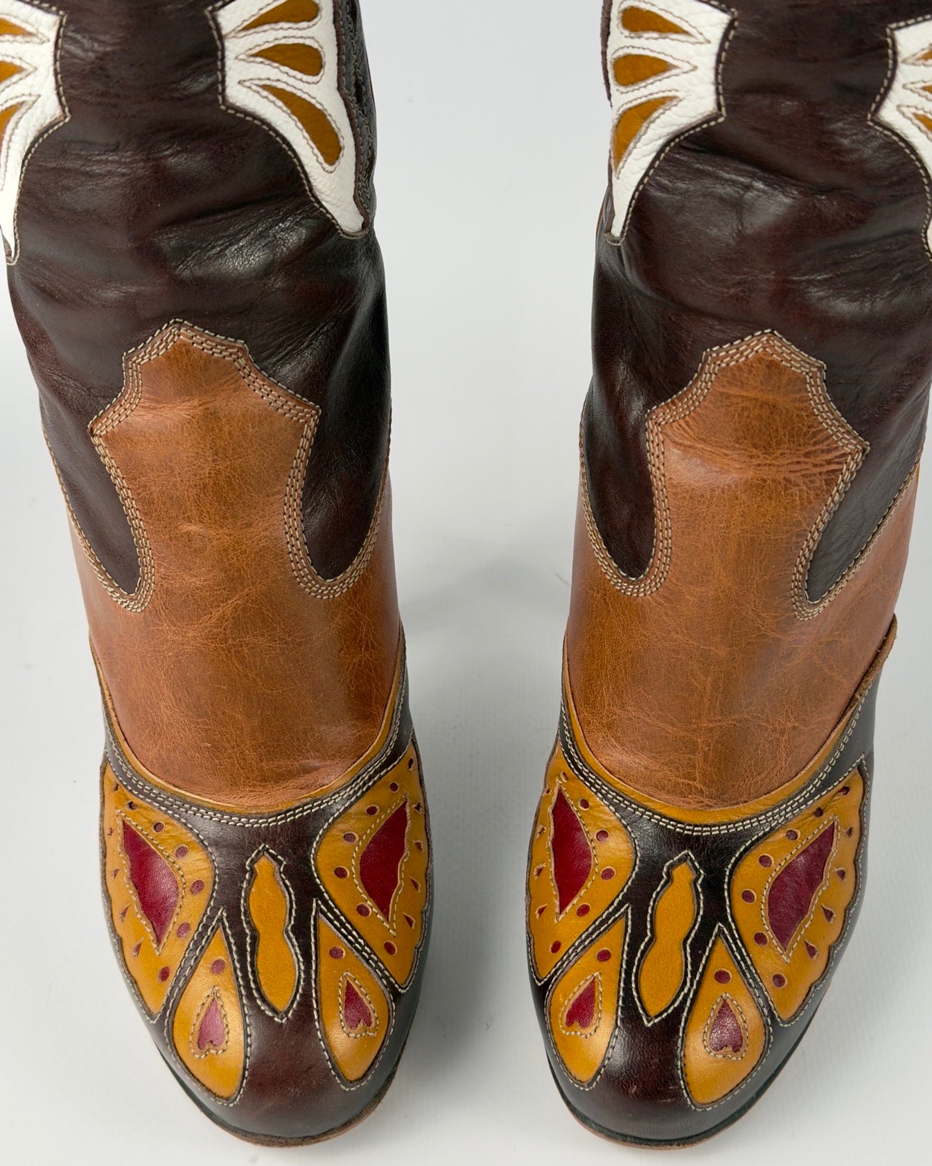 D&G SS04 Cowboy Butterfly Boots — 39