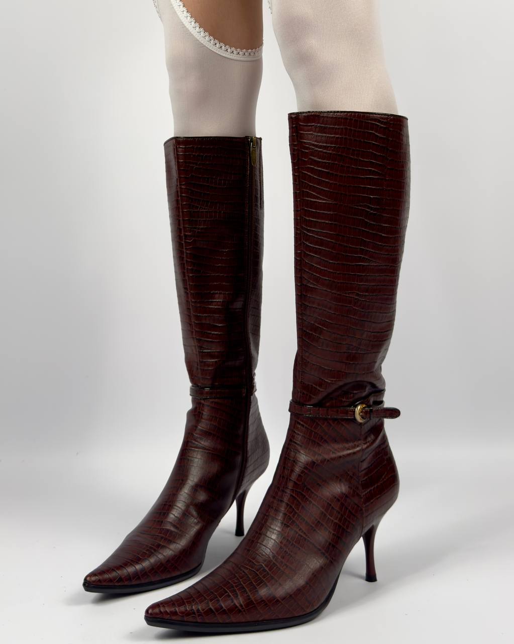 Vintage Leather Boots — 40