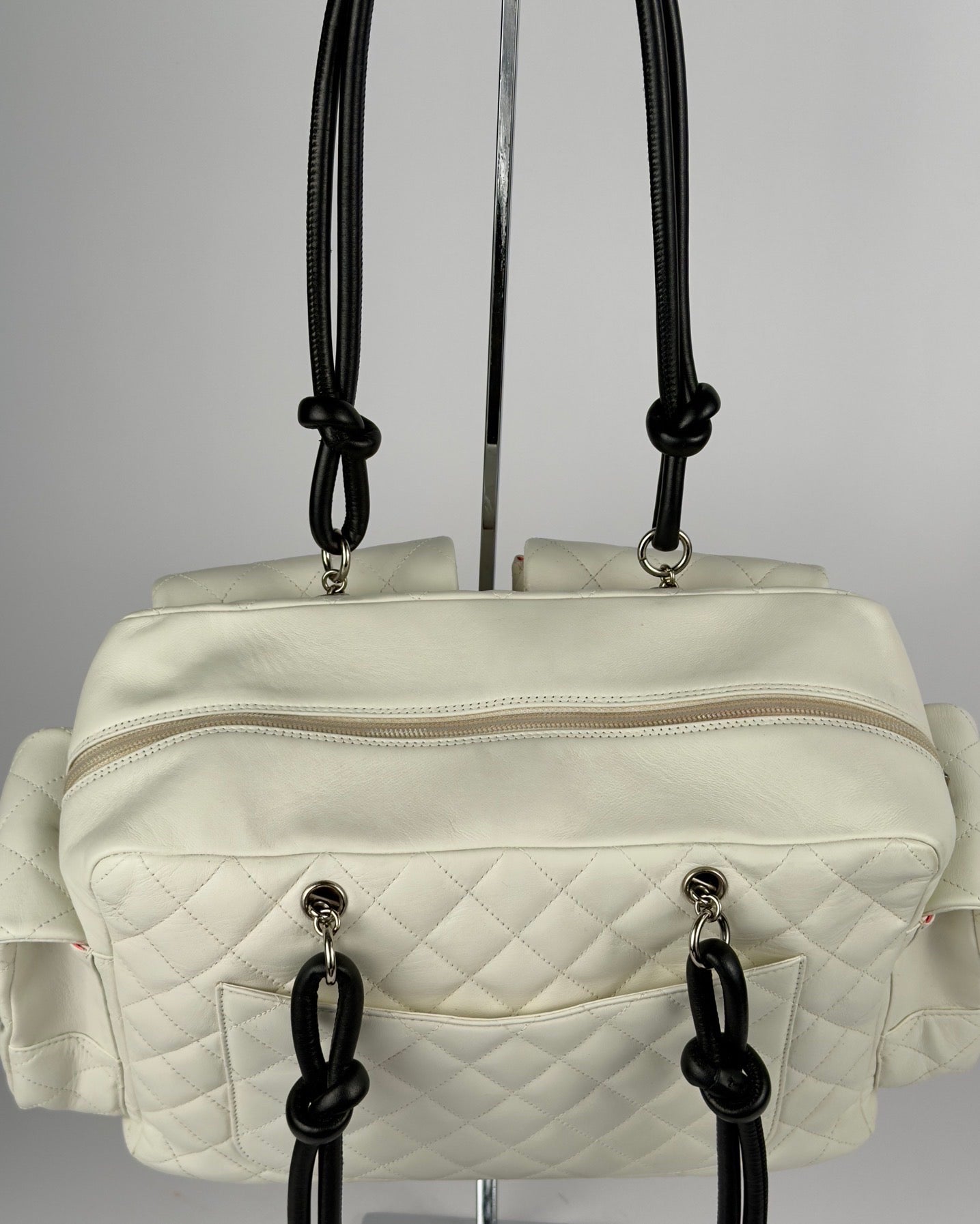 Chanel Cambon 2005 Multipocket Reporter Vintage Bag