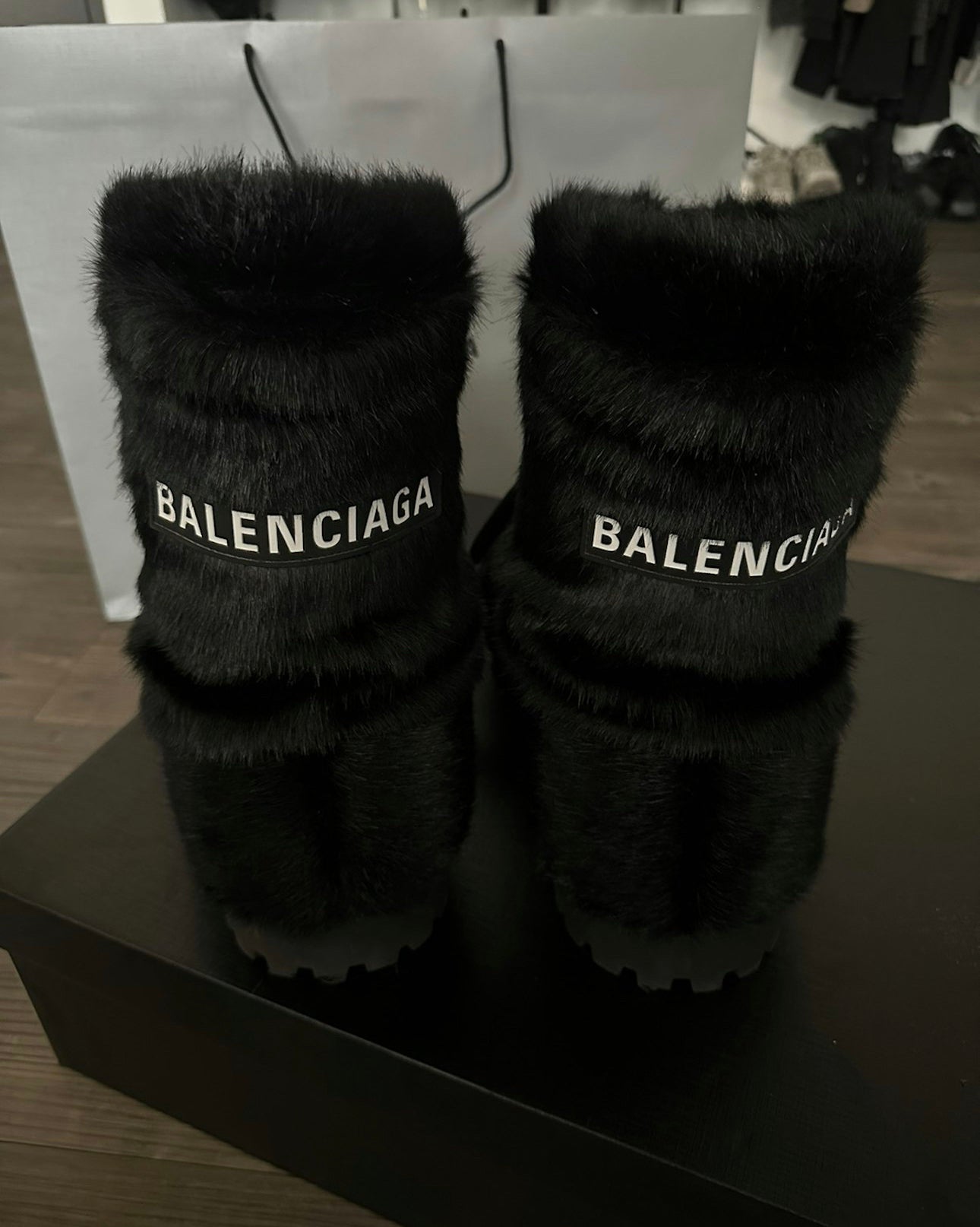Balenciaga Alaska Boots Faux Mink Fur Boots Darina s Garms balenciaga-alaska-boots-faux-mink-fur-boots-darina-s-garms