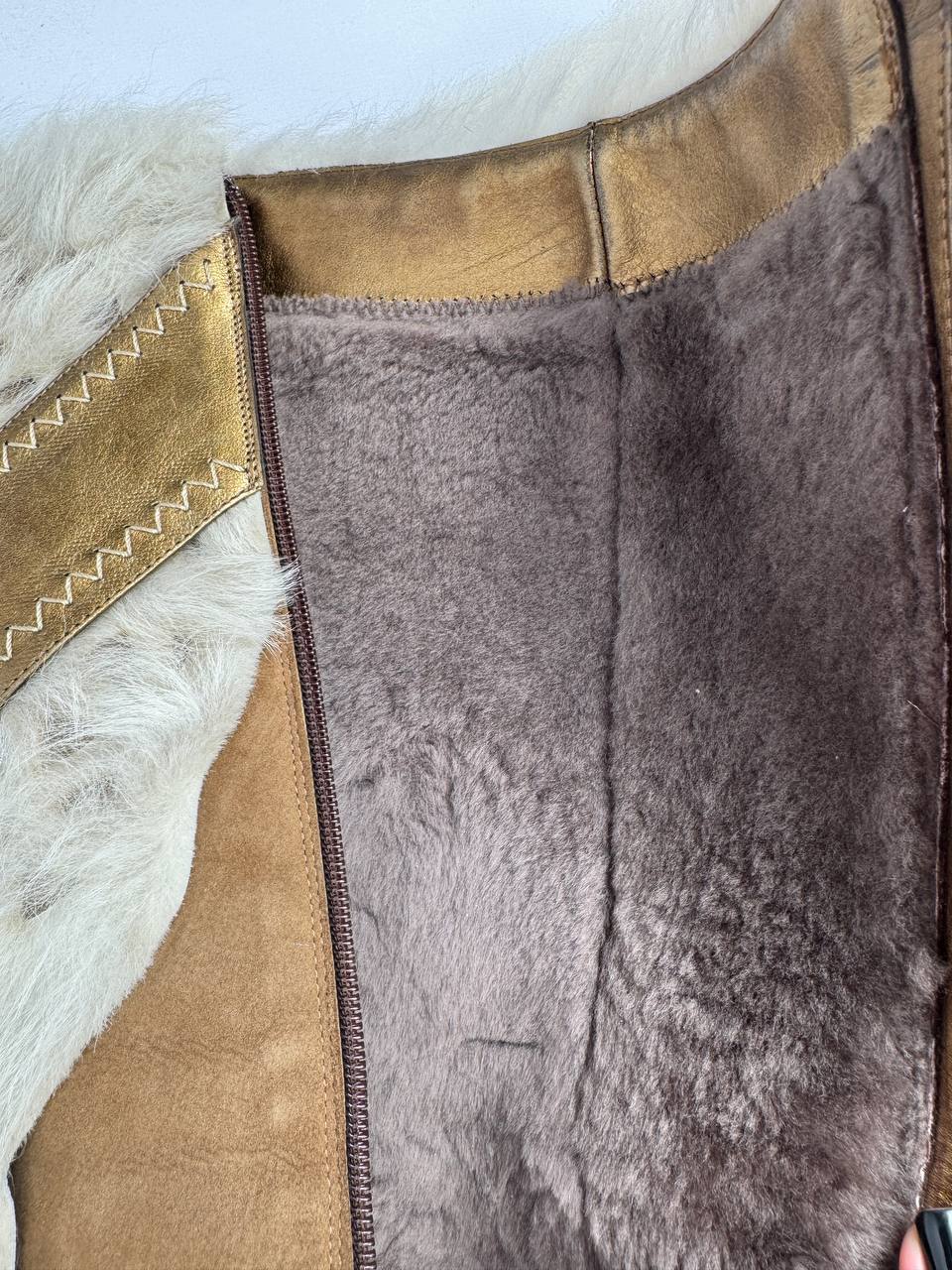 Vintage Italian Winter Fur Boots — 37/37.5