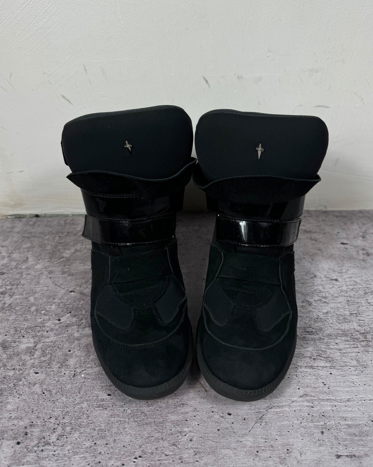 Cesare Paciotti Dagger 🗡️ Wedge Sneakers 38/38.5