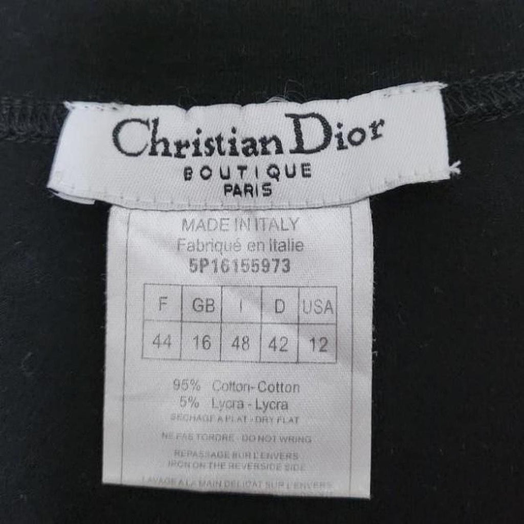 Christian Dior 2000s Rasta Tank Top Gemstones J’adore Dior