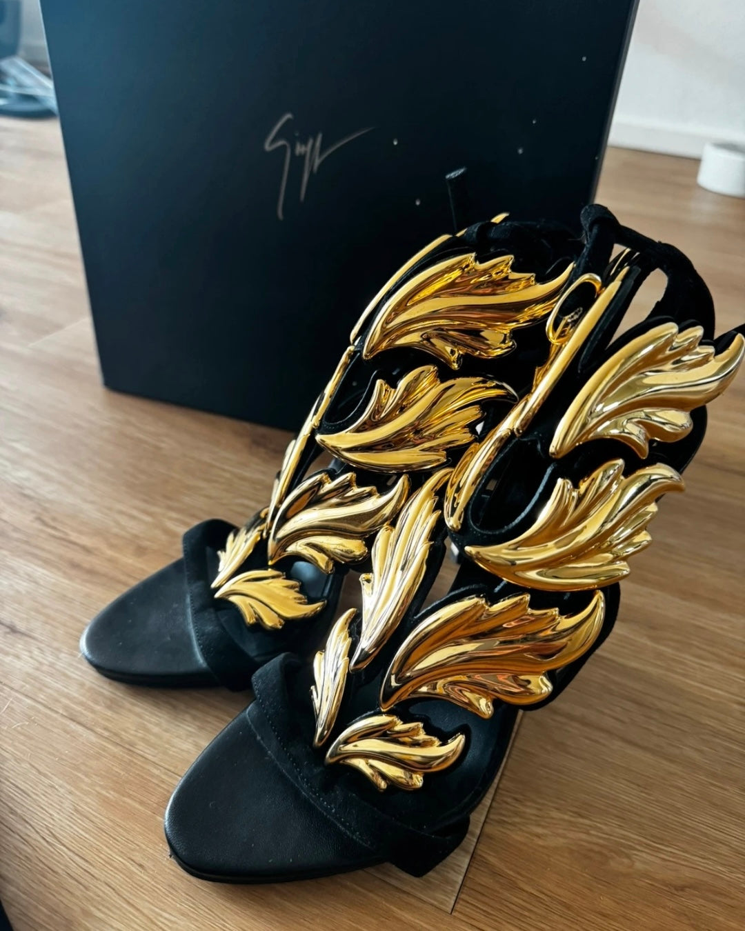 Giuseppe Zanotti Cruel Summer Wing Heels — 39