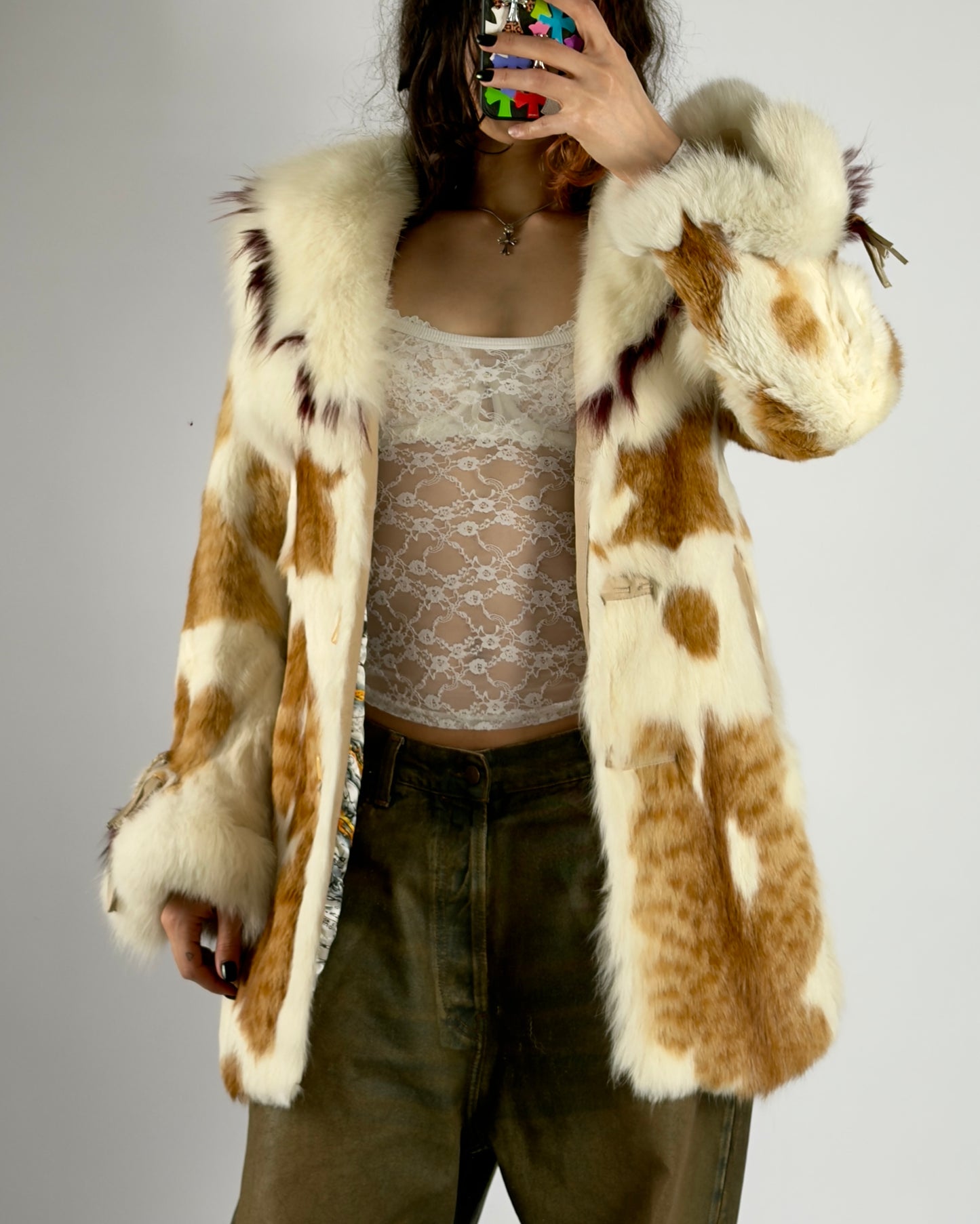 Vintage Fur Jacket — XS/M