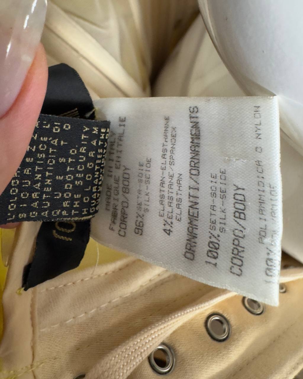 Roberto Cavalli S/S 2003 Iconic Chinoiserie Mini Silk Corset Dress