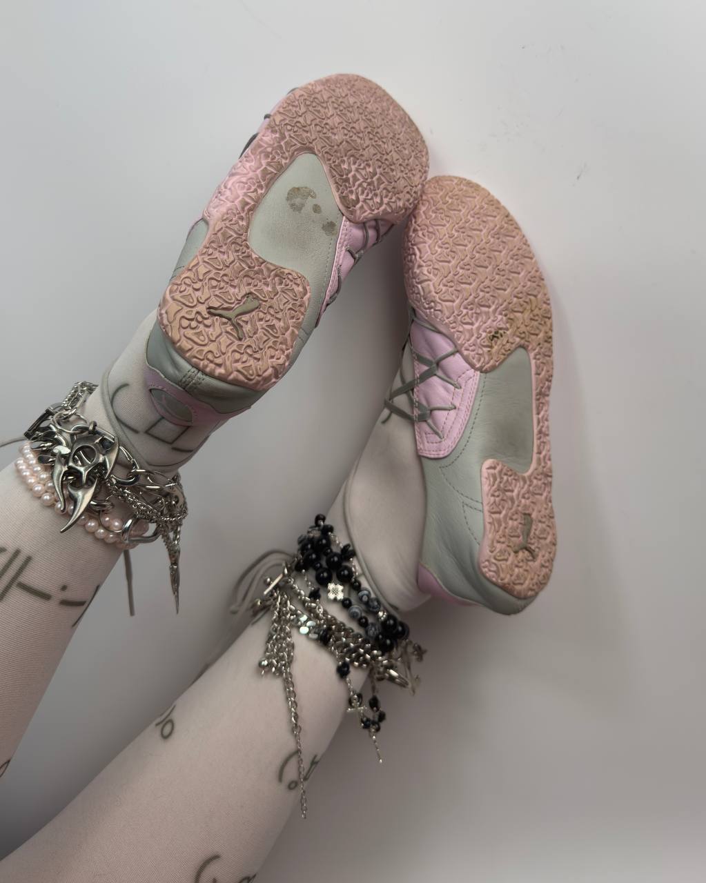 Puma Vintage Lace Up Ballet Flats — 39/39.5