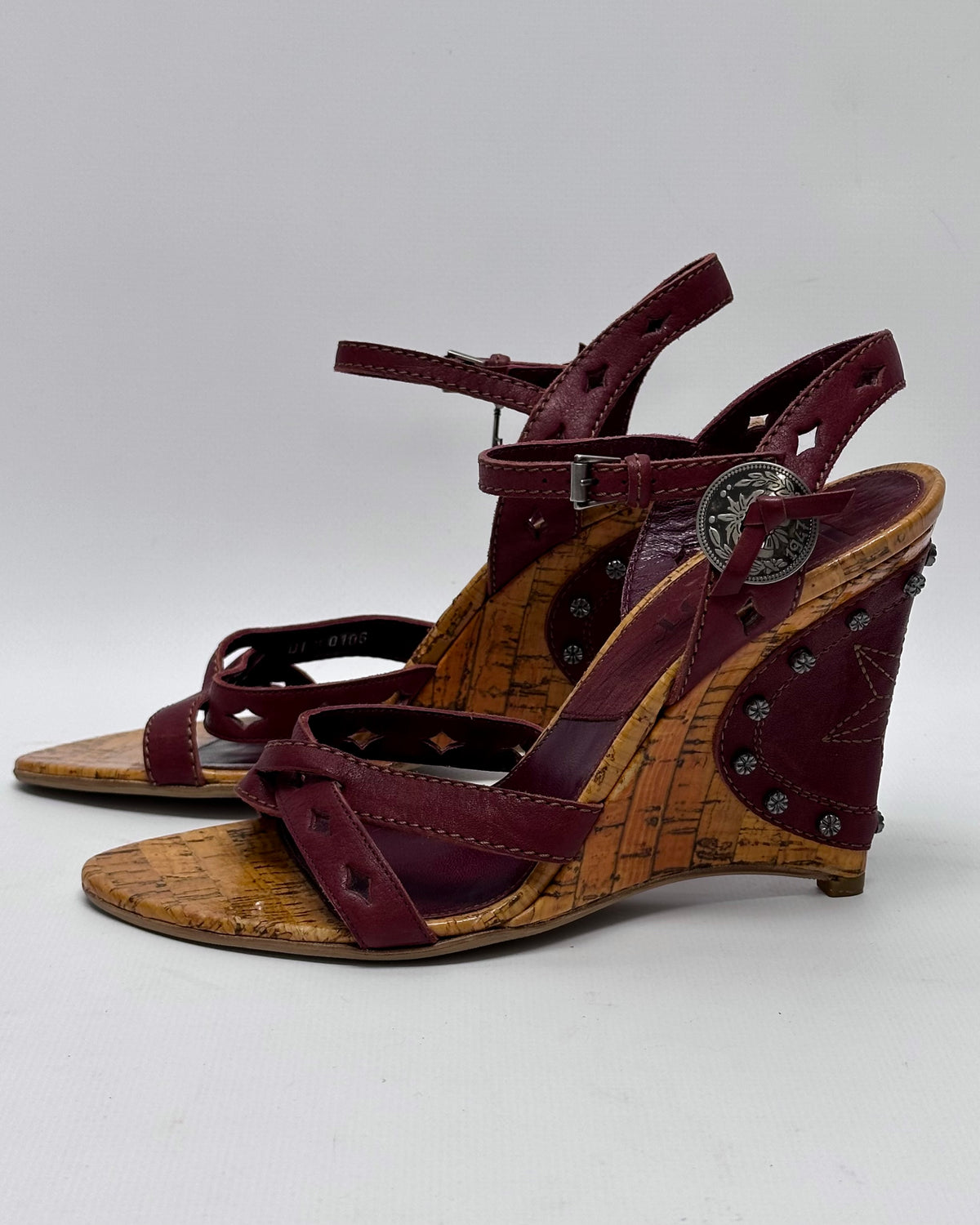 Christian Dior by John Galliano S/S 2006 Gaucho Wedge Heels — 38/39