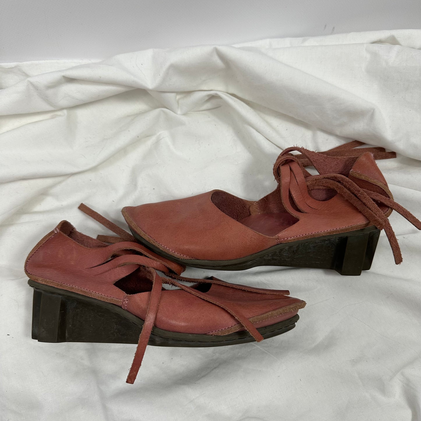 Trippen Vintage Leather Ballet Flats 37/38