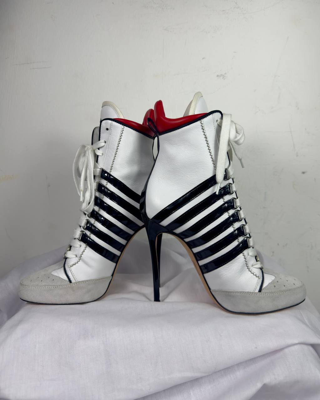 Dsquared2 Julie Sneaker Heels 36 new with box